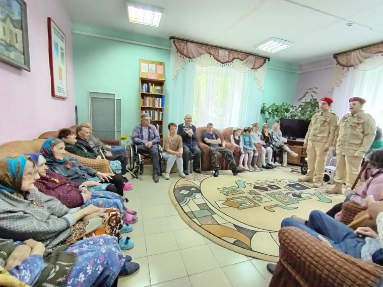 Концерт, посвященный 80-летию Победы.